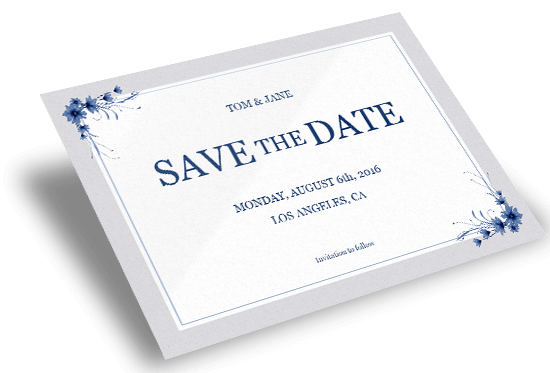 custom save the date printing online